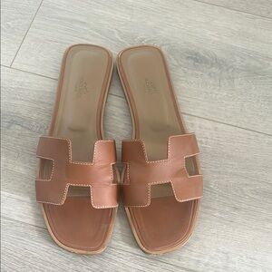 Hermes Oran sandals